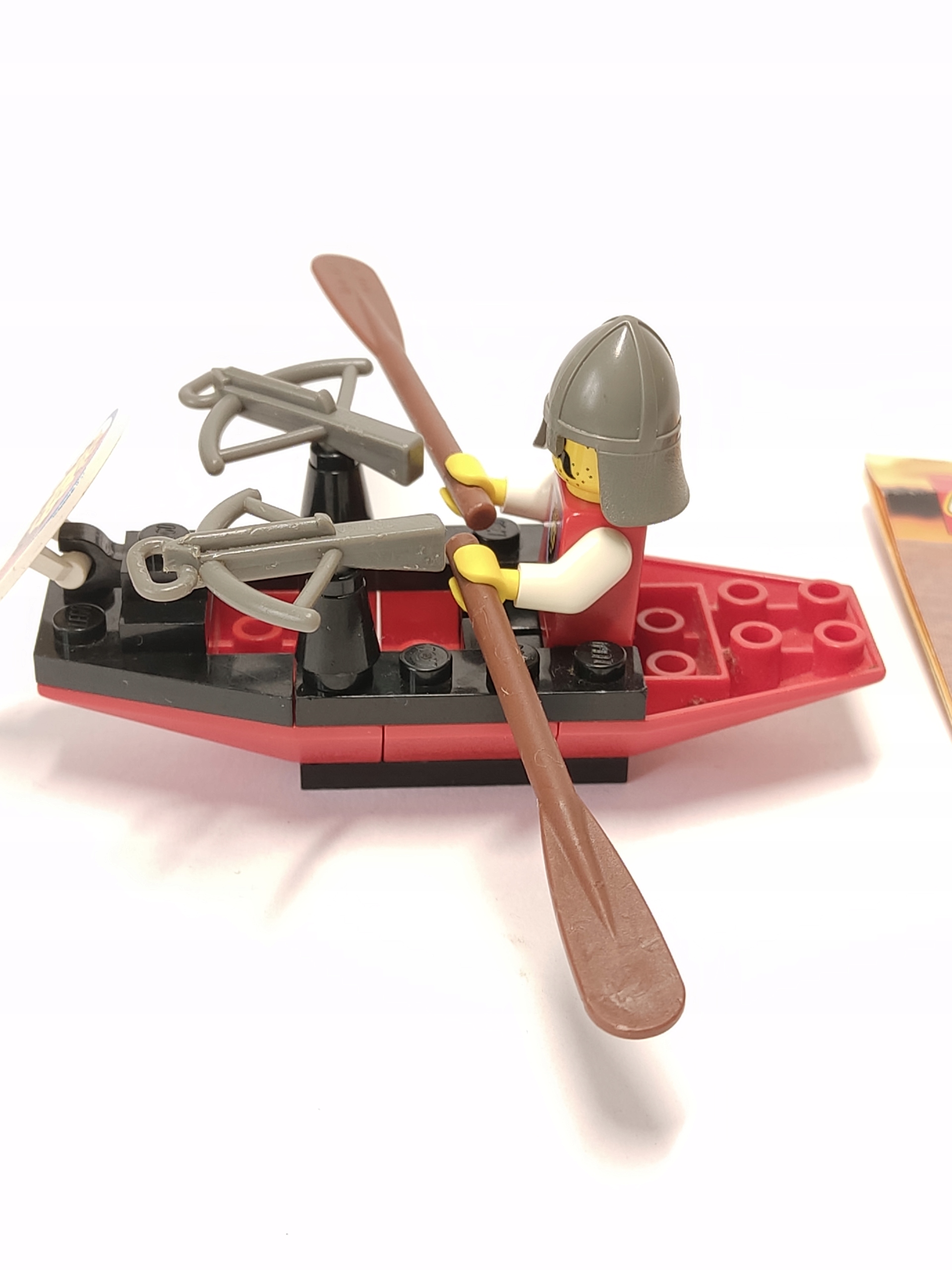 LEGO SYSTEM CASTLE 1752 BOAT WITH ARMOR Seria City