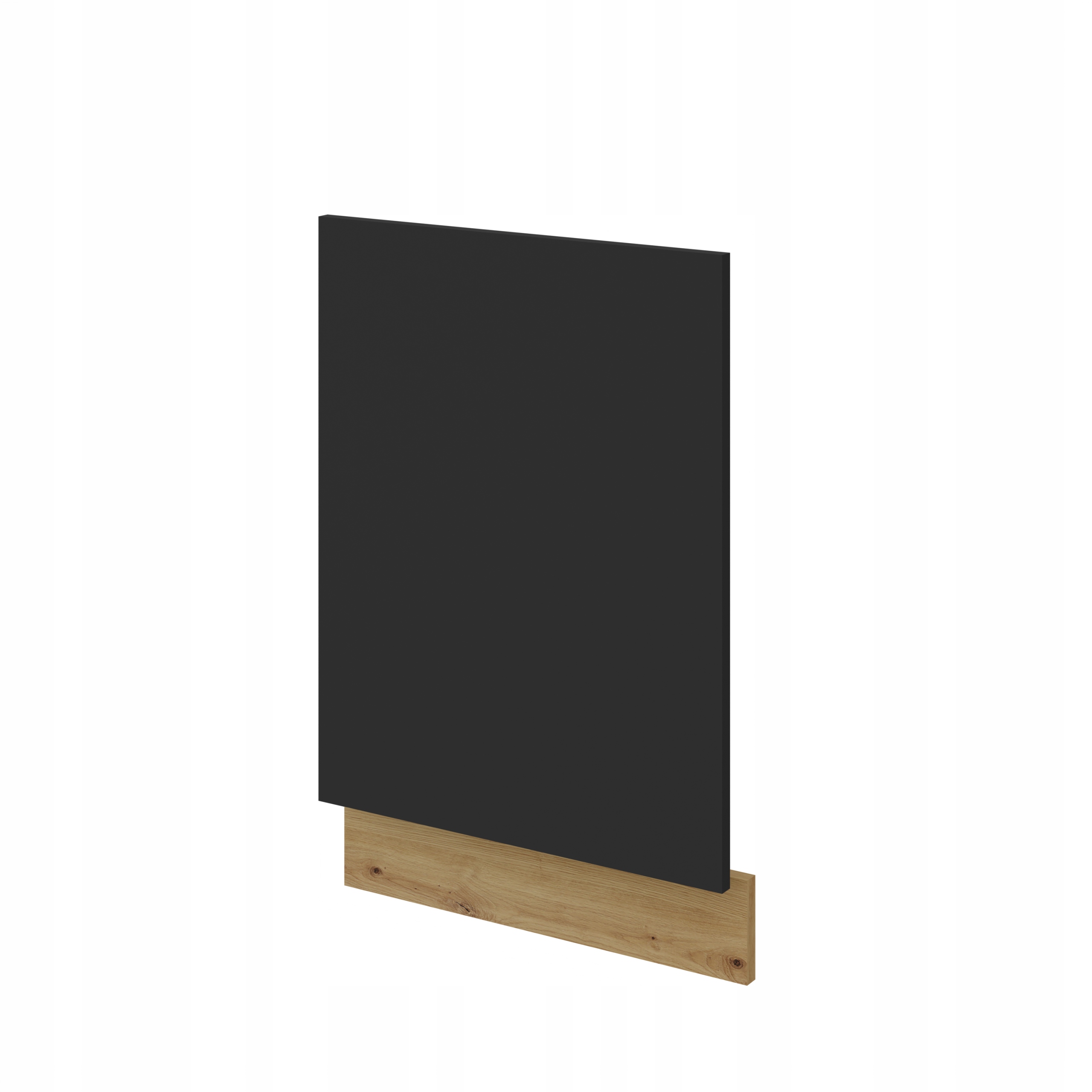 Panel, přední část pro vestavnou myčku nádobí 45 cm 570 x 446, panel Černý dub Artisan