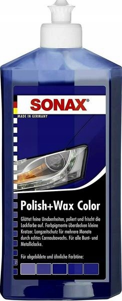 

Sonax Nano Pro Niebieski Wosk Koloryzujący 250ML
