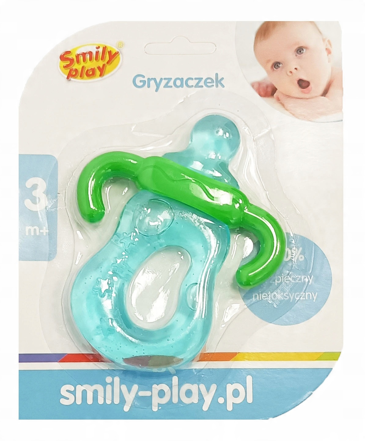 

Smily Play Gryzak bezpieczny wodny kojący dziąsła
