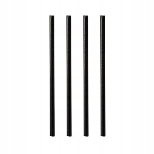 

Słomki papierowe czarne 8 mm 100 szt.