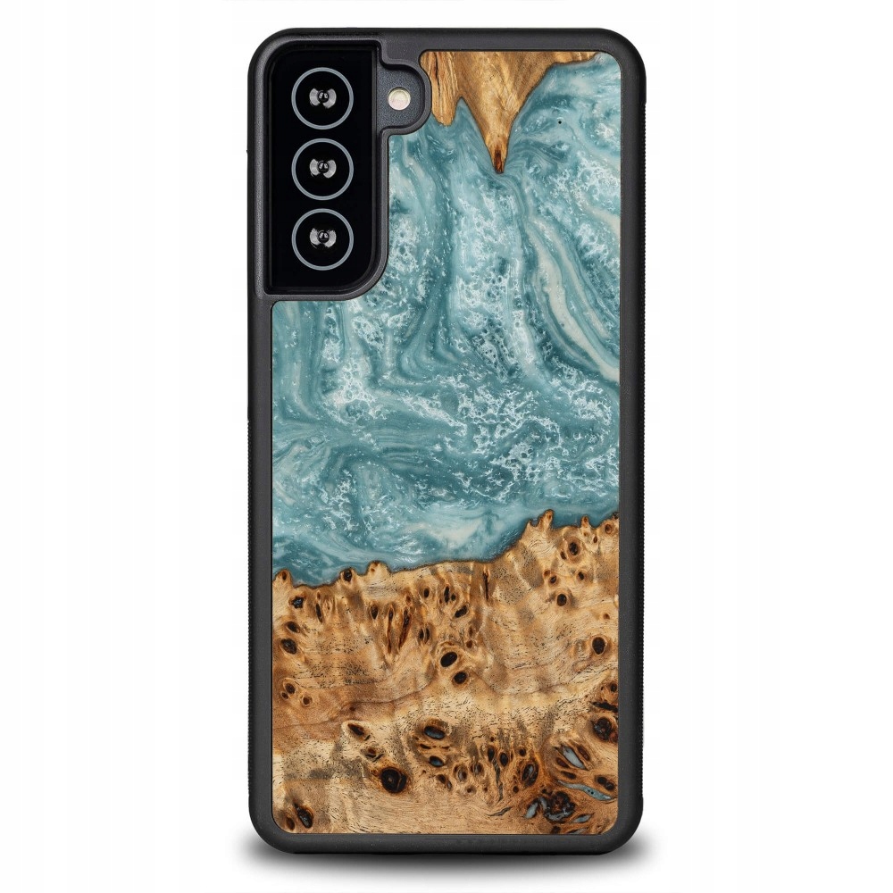Pouzdro Bewood Unikátní pro Samsung Galaxy S21 Fe Planety Uran
