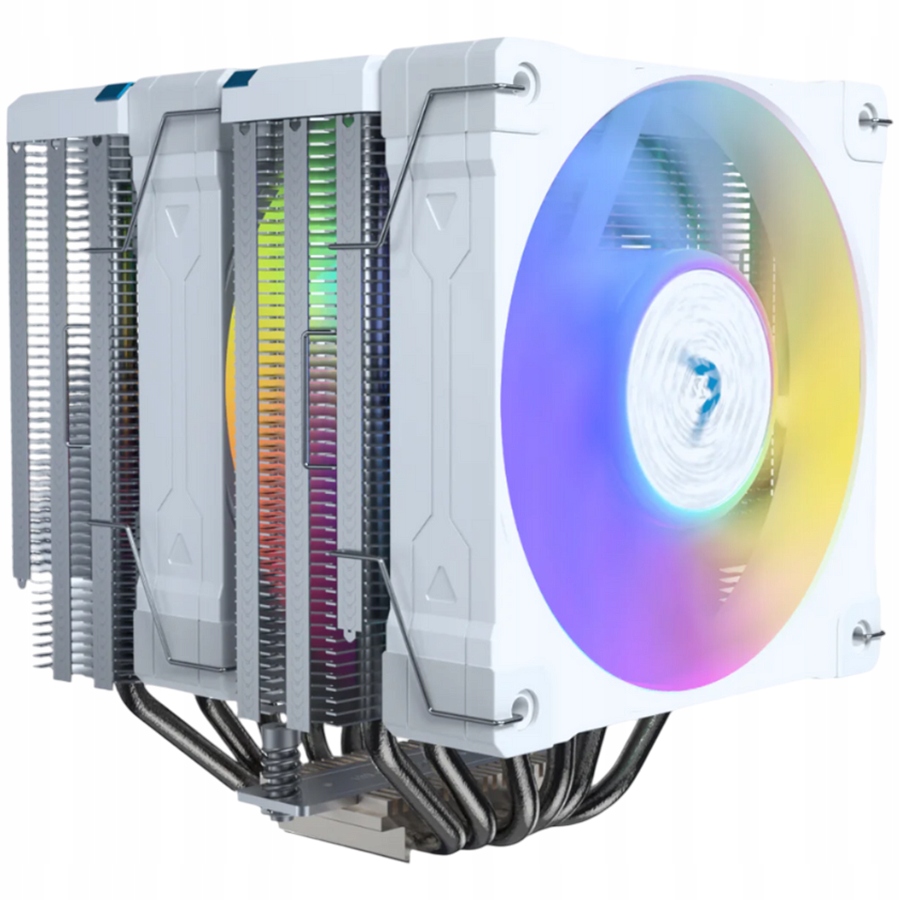 Valkyrie Vind DL125 White vzduchový chladič Cpu Bílý