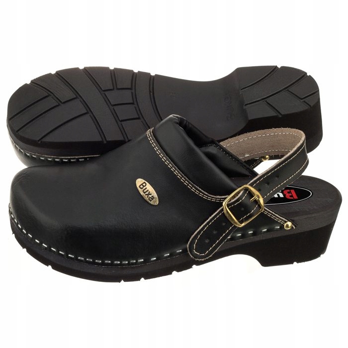 

Chodaki Drewniaki Buxa Supercomfort FPU10p Czarne