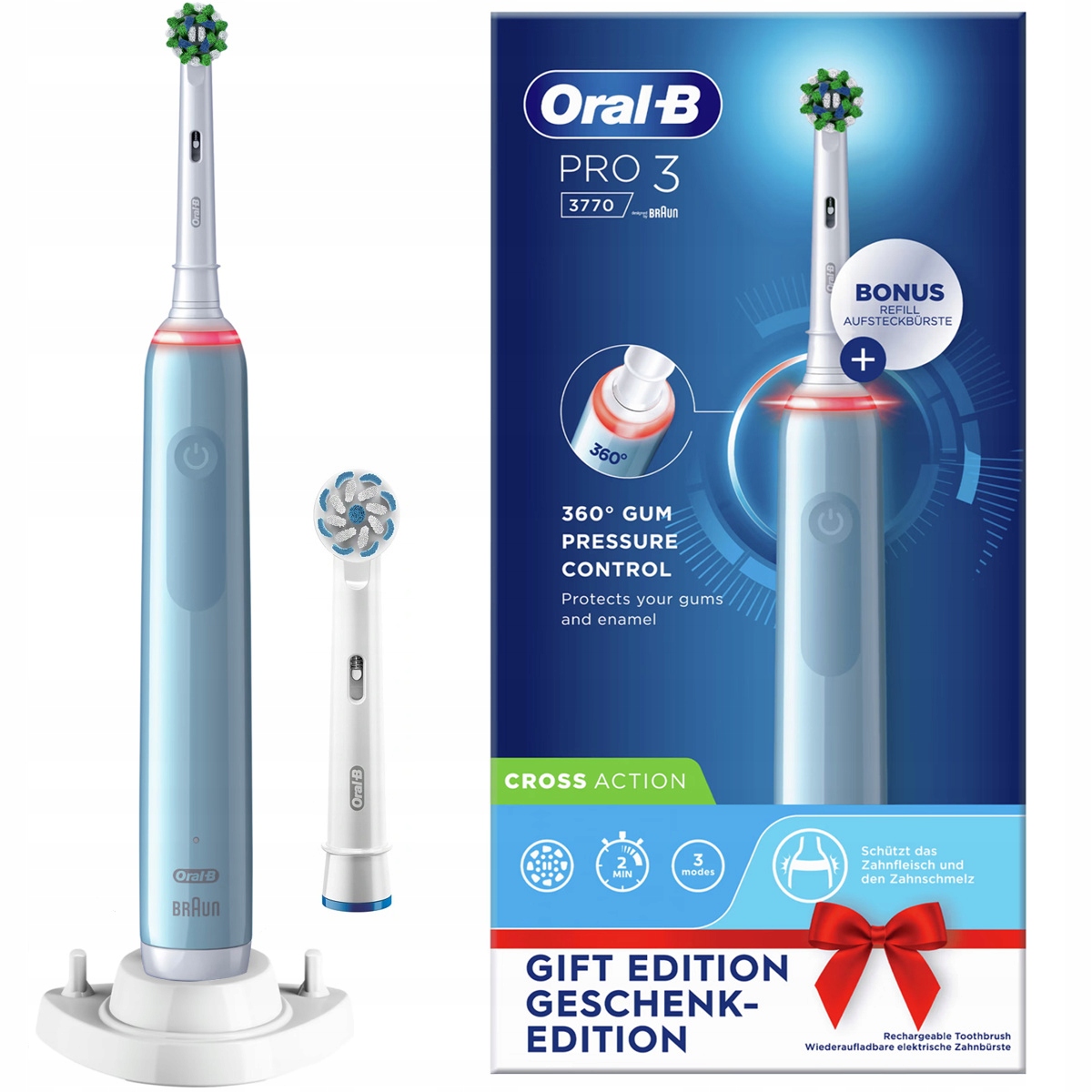 Szczoteczka elektryczna Oral-B Pro3 3770 4210201290971