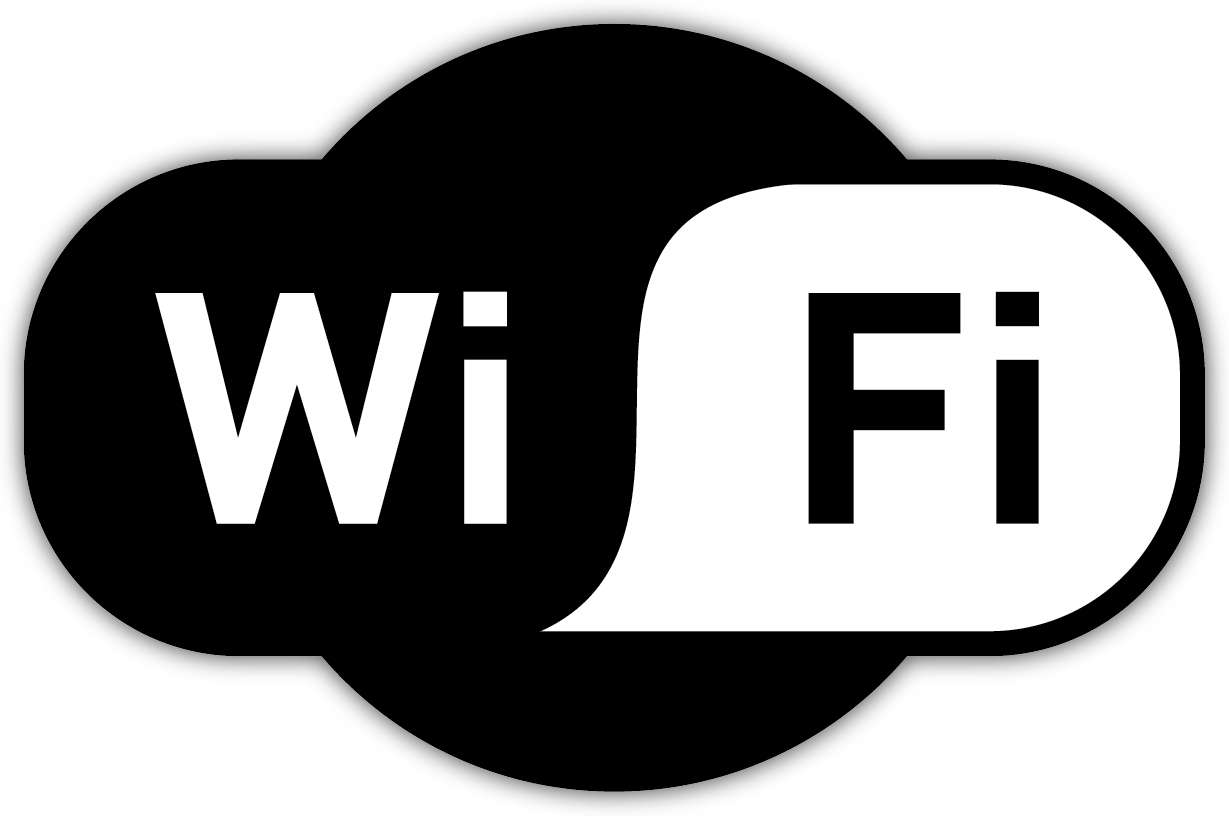 

WiFi naklejka laminowana 100x65mm