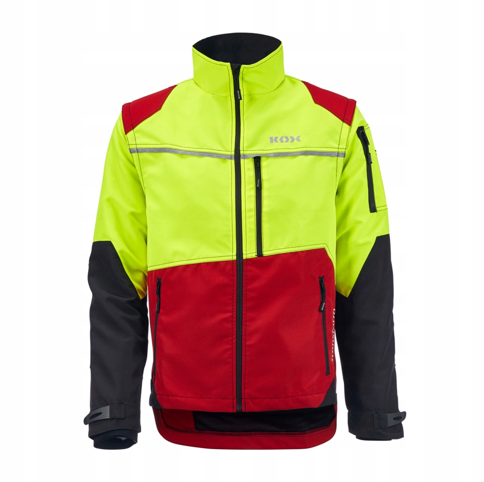 Kurtka leśna Kox Transform czerwono-żółta XL