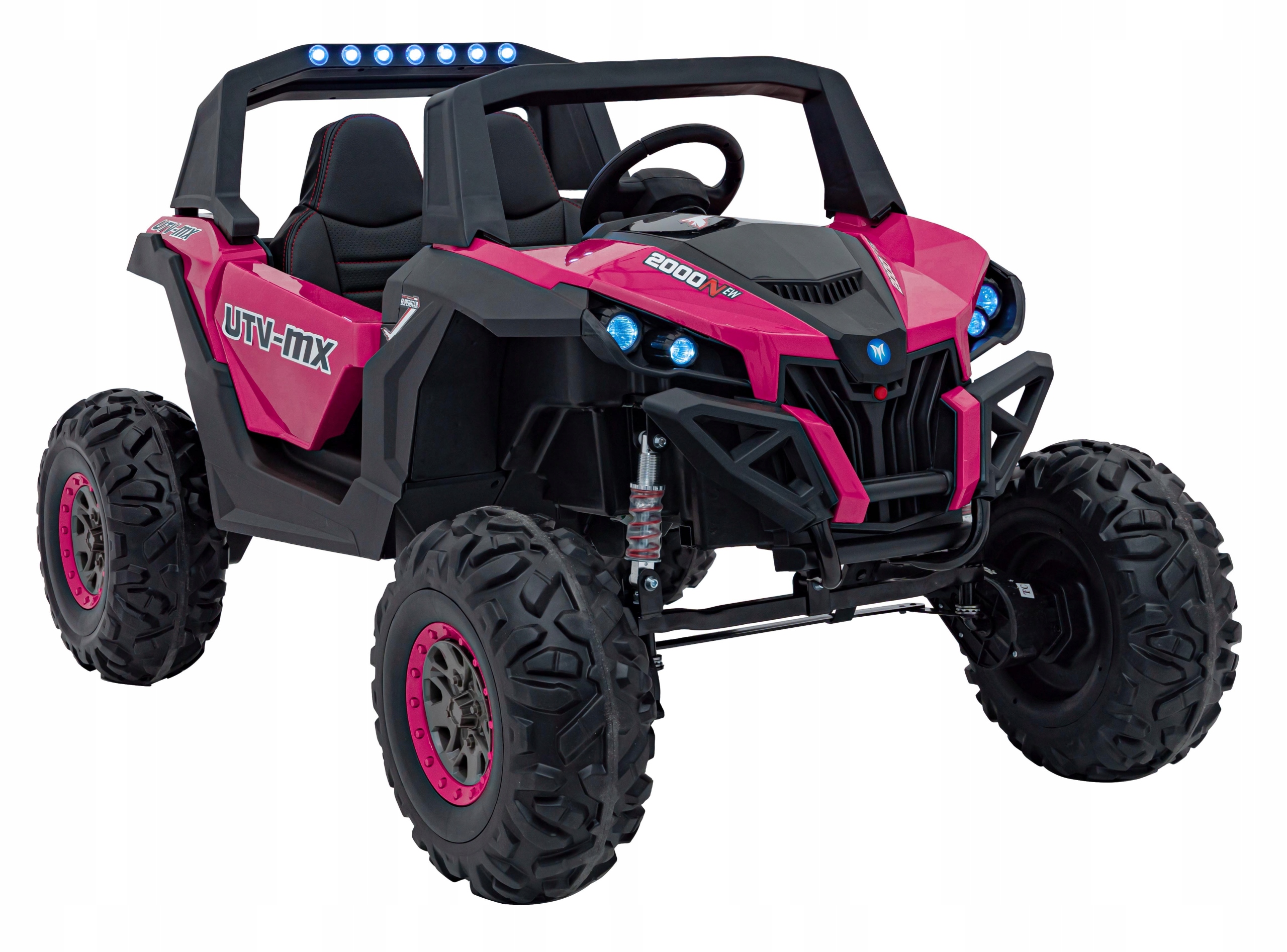 Pojazd Buggy Utv- MX 2000N Różowy Ramiz