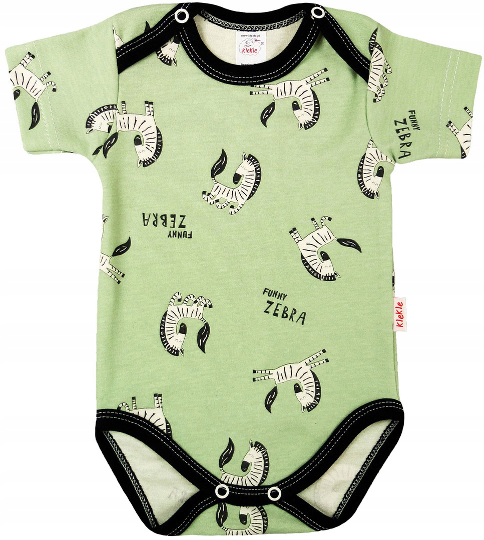 

Body Krótki rękaw 2 napy 100% Bawełna r 104 Klekle