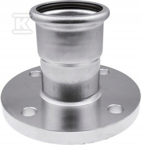 Príruba 22 MM Inox Press