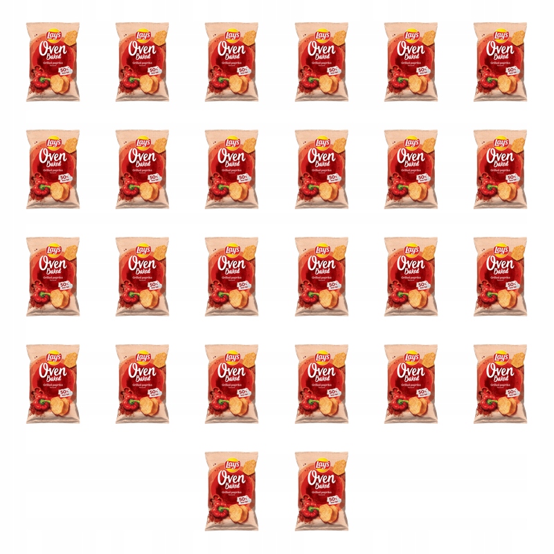 Lay's Oven Baked Grilled Paprika 110g X26