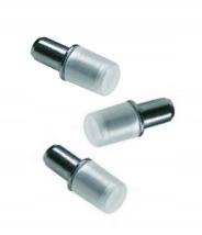 

100 szt Podpórka Pod Półkę fi5 mm metalowa z gumką
