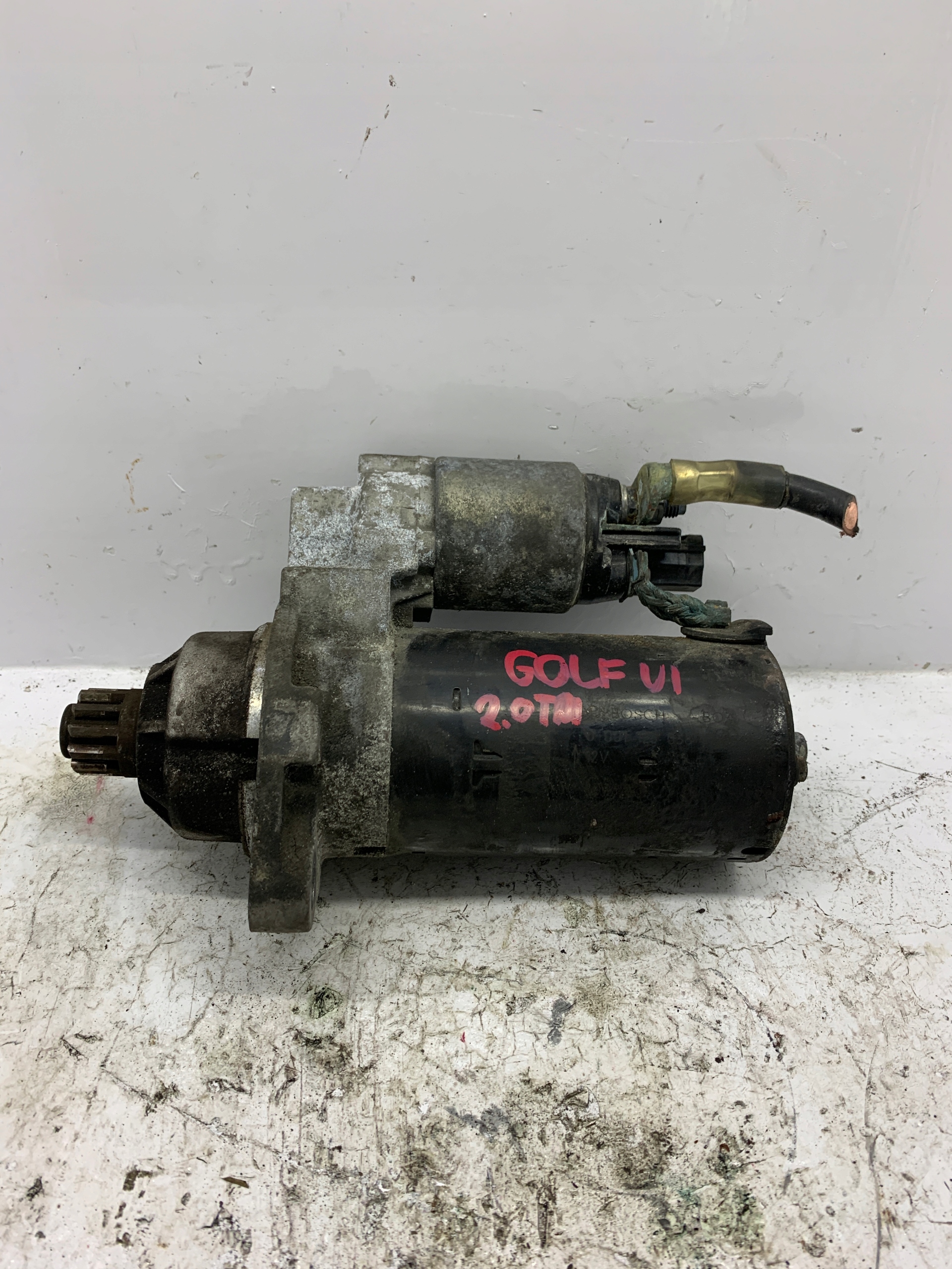 starter VW GOLF VI (2008-2013) 2.0TDI HB