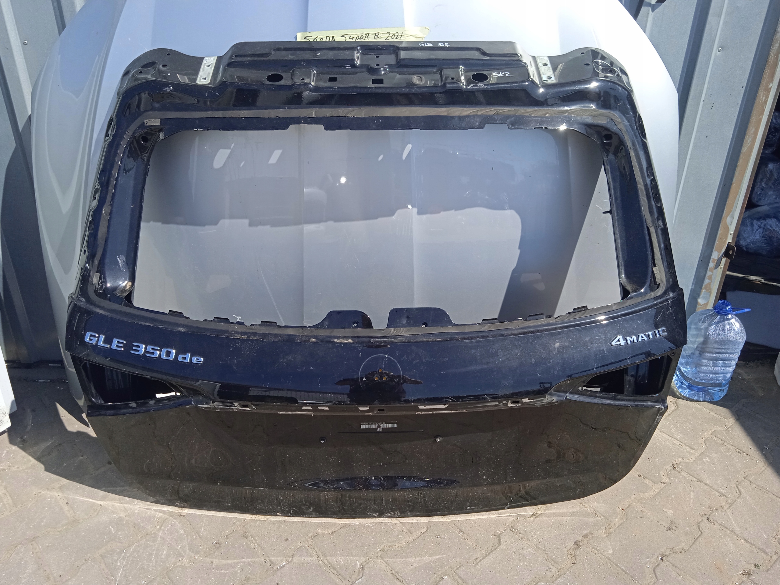 Mercedes GLE W167 кришка зад.