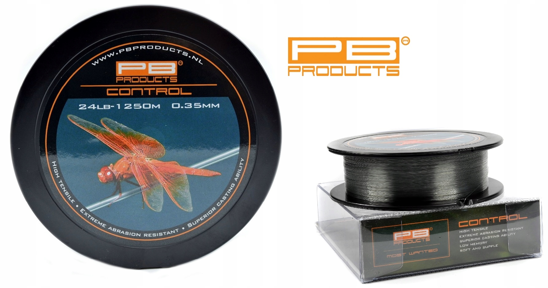 Żyłka główna Control MONO24lb 0,35mm 1250m Pb