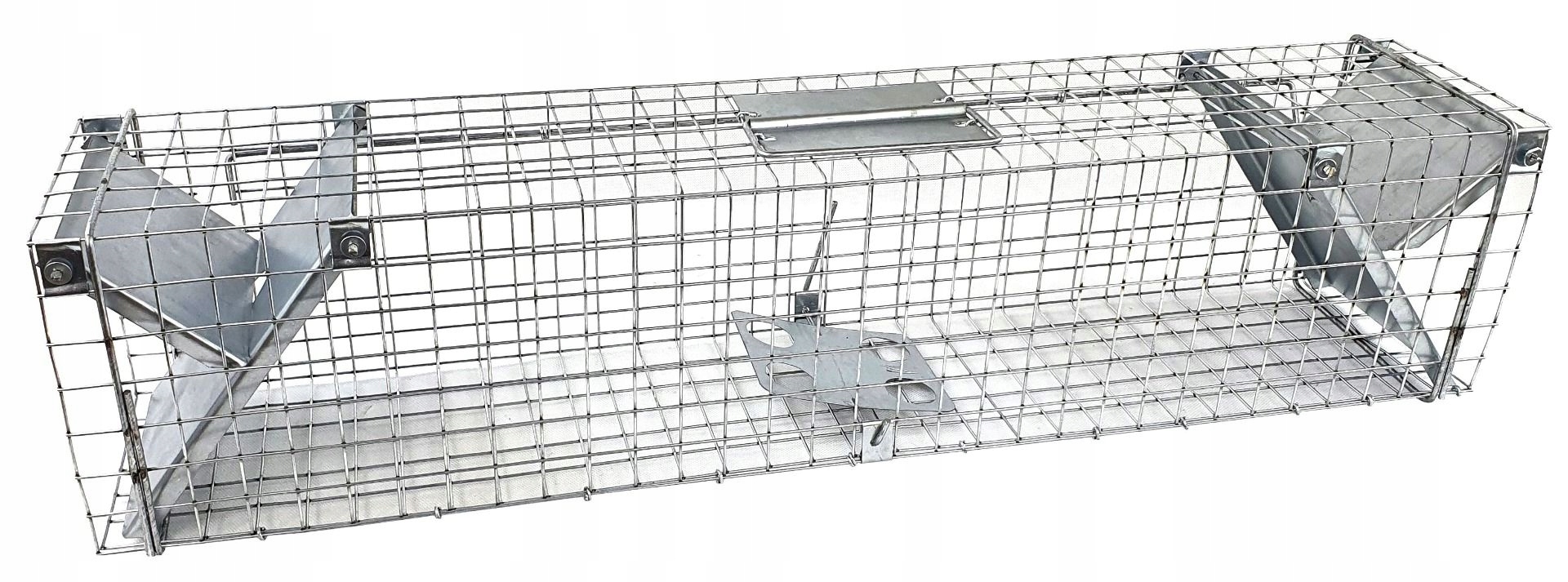 PUŁAPKA NA KUNY KOTY ŻYWOŁAPKA 82x17x20+GRATISY Marka Techrol