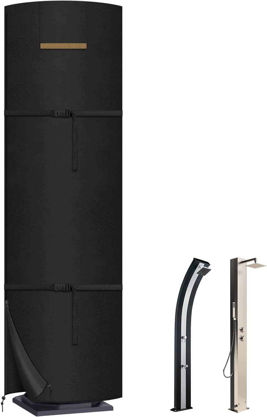 Krytka Solární Sprchy 220X67 CM Voděodolná Uv Ochrana Proti Větru
