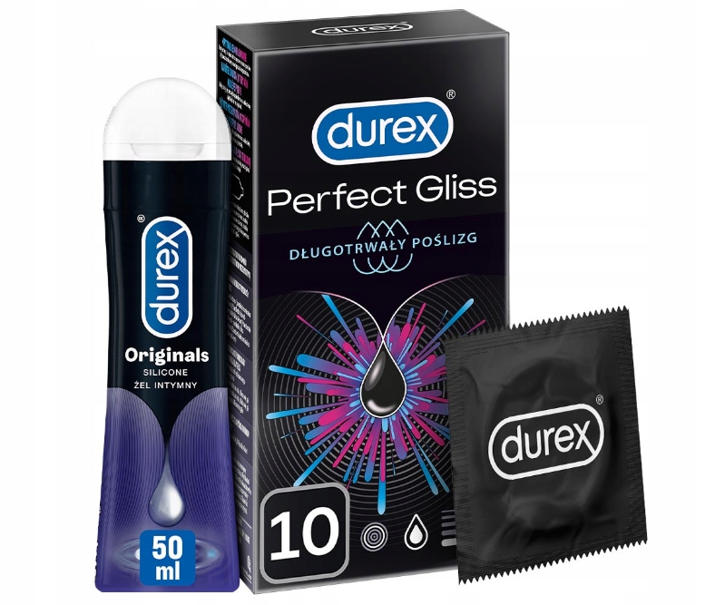 

Prezerwatywy Durex Perfect Gliss 10 szt. żel