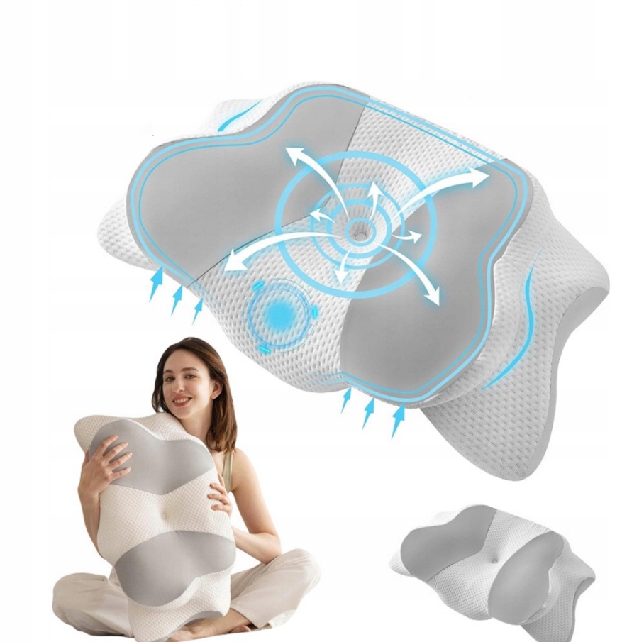 Ortopedický Polštář Ergonomická Paměťová Pěna Profilovaná Pod Krkem