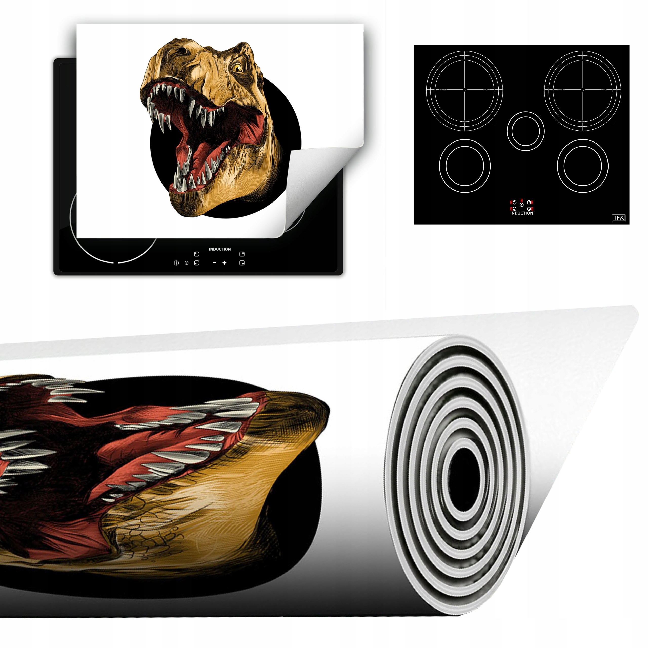 Vinylová Podložka Do Kuchyně Více Místa 70x52 dinosaurus