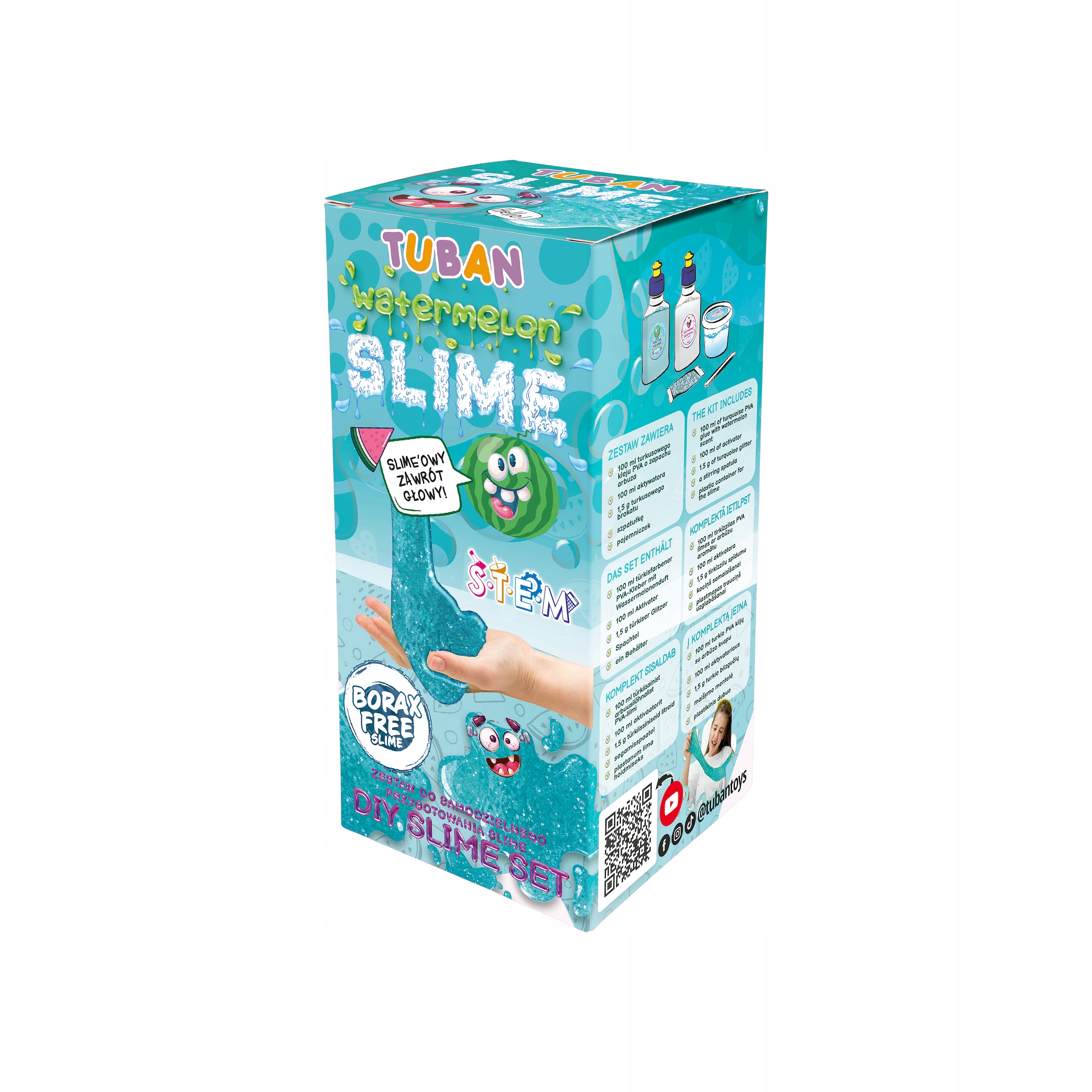 

Tuban, zestaw Diy slime Arbuz (3140)