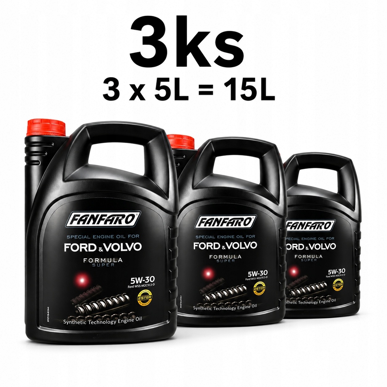 Syntetický olej Fanfaro 5 l 5W-30 Production 07/2026