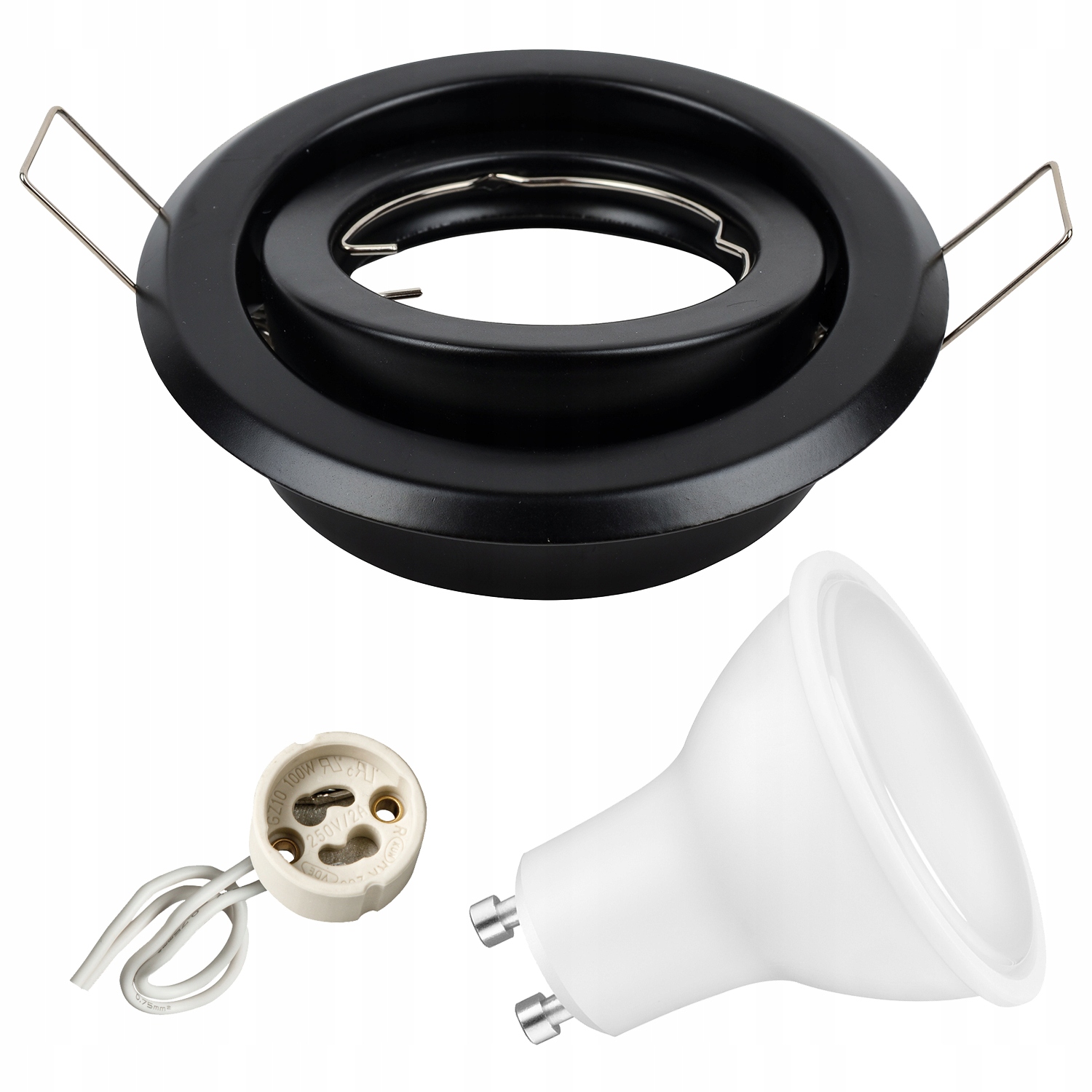 ZESTAW oprawa halogenowa ruchoma + GU10 LED 5W