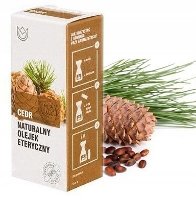 

Naturalny olejek eteryczny cedrowy Cedr 12ml