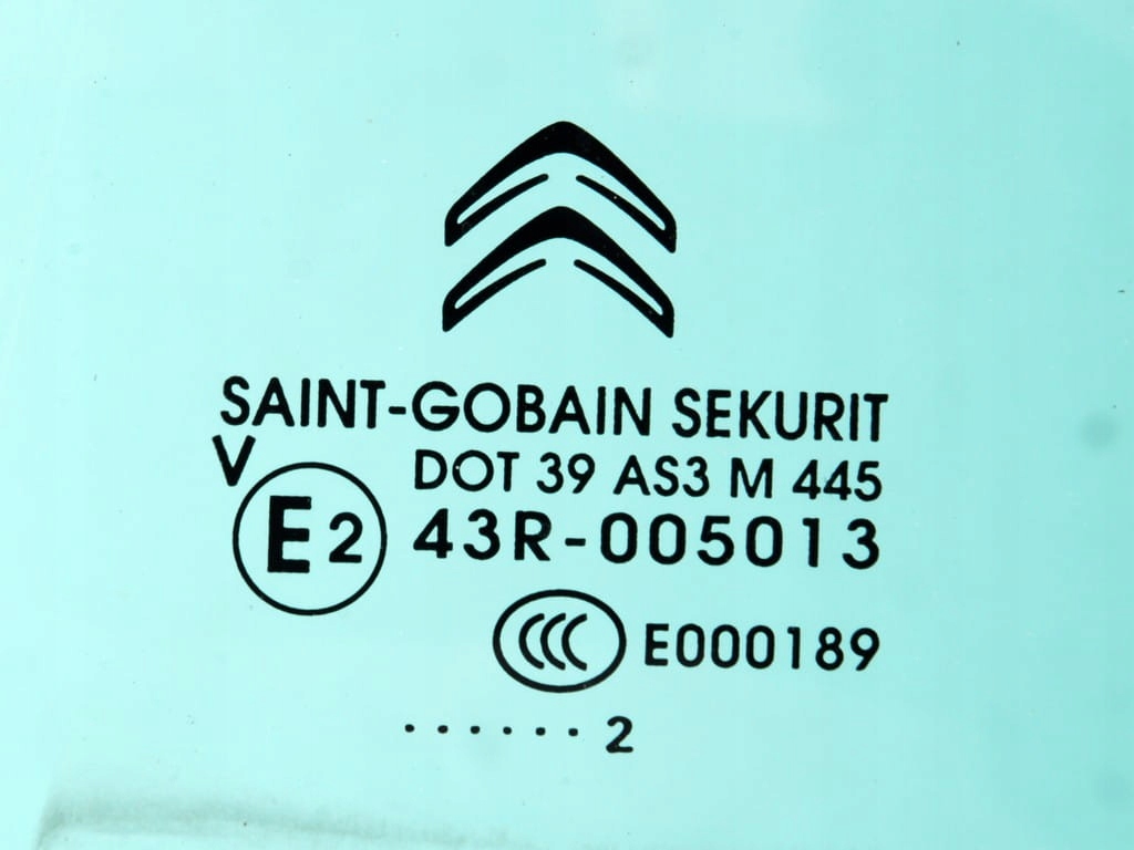 SZYBA DRZWI LEWA TYLNA CITROEN DS5 11-18 r. Typ samochodu Samochody osobowe