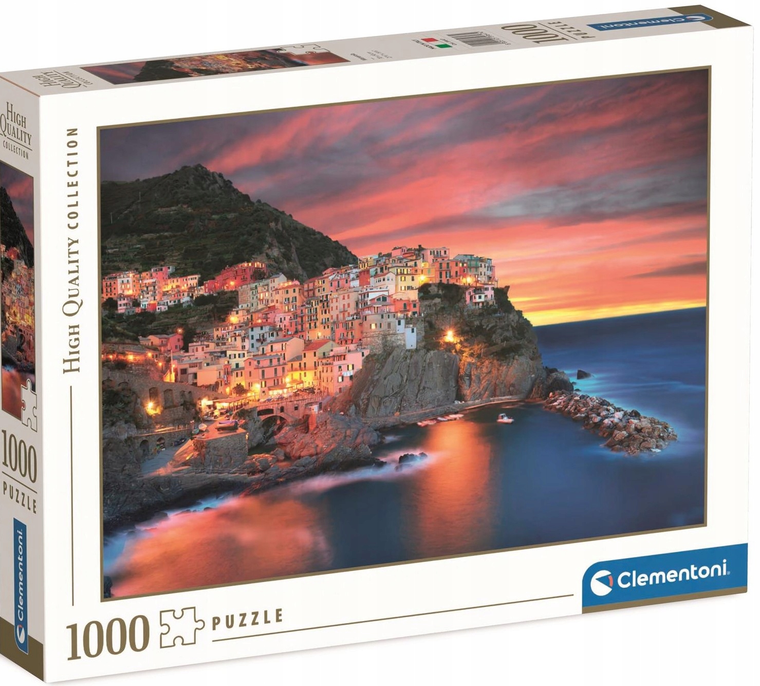 

Puzzle 1000 El Hq Manarola Włochy Widok Clementoni
