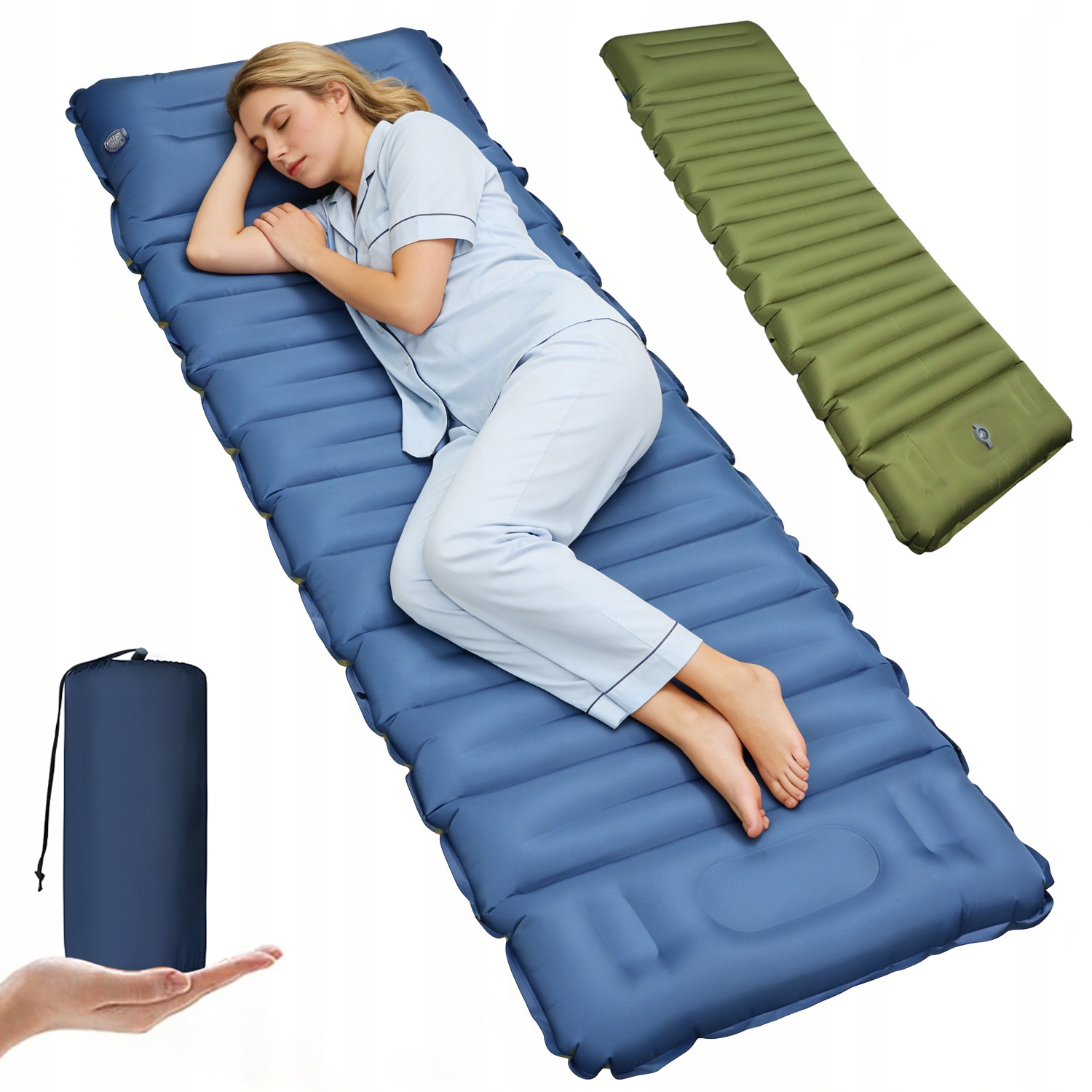 Matrace Karimatka, Nafukovací Podložka Na Spaní V Bivaku 198*68 CM