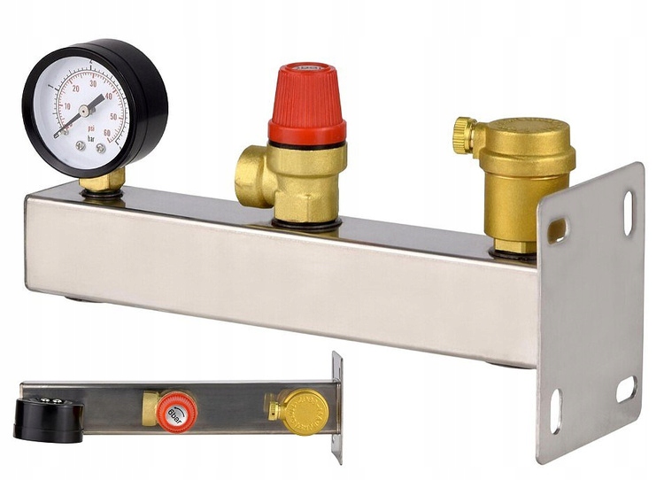 Grupa bezpieczeństwa Inox Ibo V-igb Basic 6 Bar