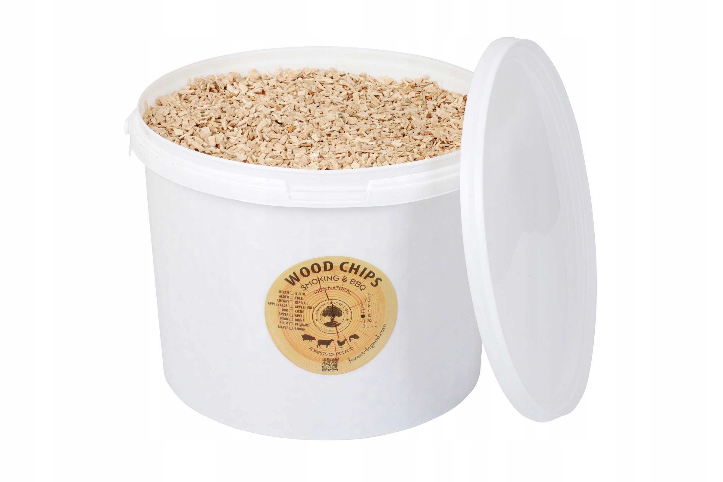 

Forestlegend Zrębki wędzarnicze Śliwa Box 10 L