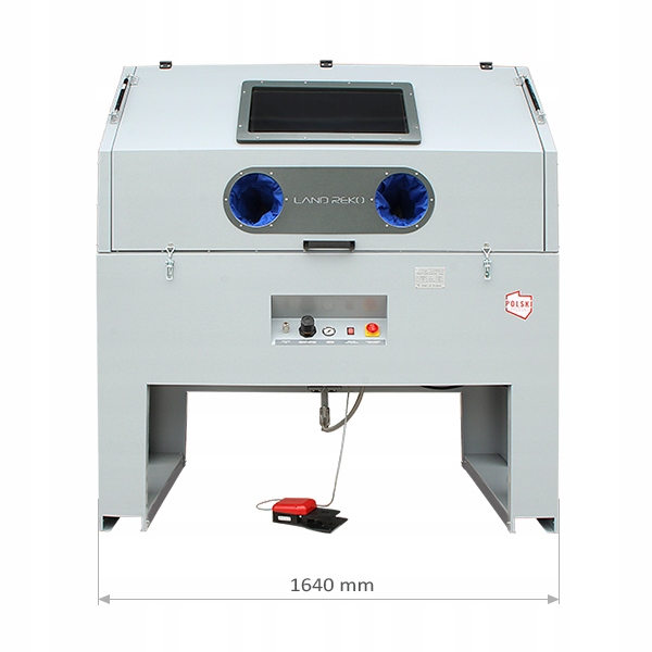 POLSKA PIASKARKA KABINOWA 990L PIASKOWANIE KOMORA EAN (GTIN) 0123456715578