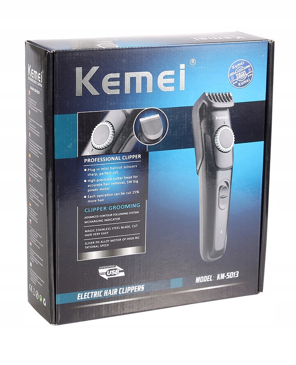 

Elektryczna Męska Golarka Kemei 4D Comfort 4D