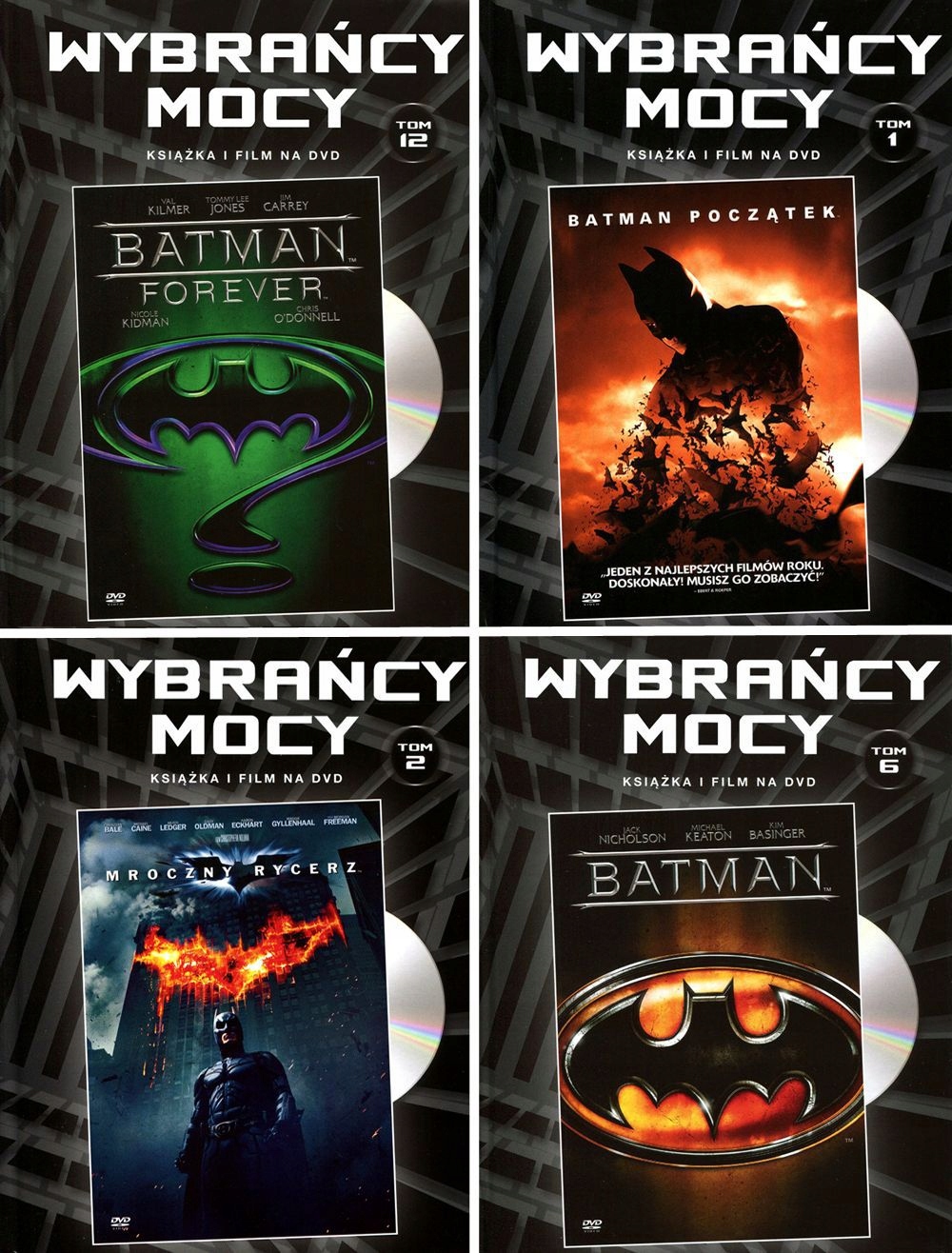 

Batman Kolekcja Mroczny Rycerz/początek/forever