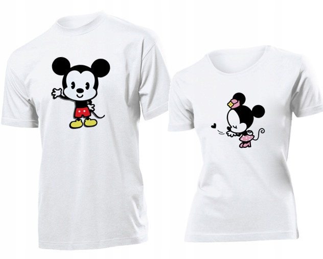 

Koszulki dla par Love Miki Komplet Walentynki M