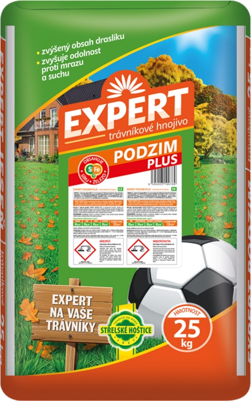 Expert Jeseň Plus trávnikové hnojivo 25 kg