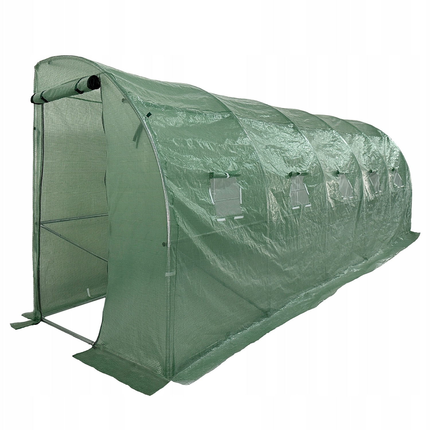 Nástěnný skleníkový tunel 6x1,5 m Premium 9 m2 Zelený 25 mm