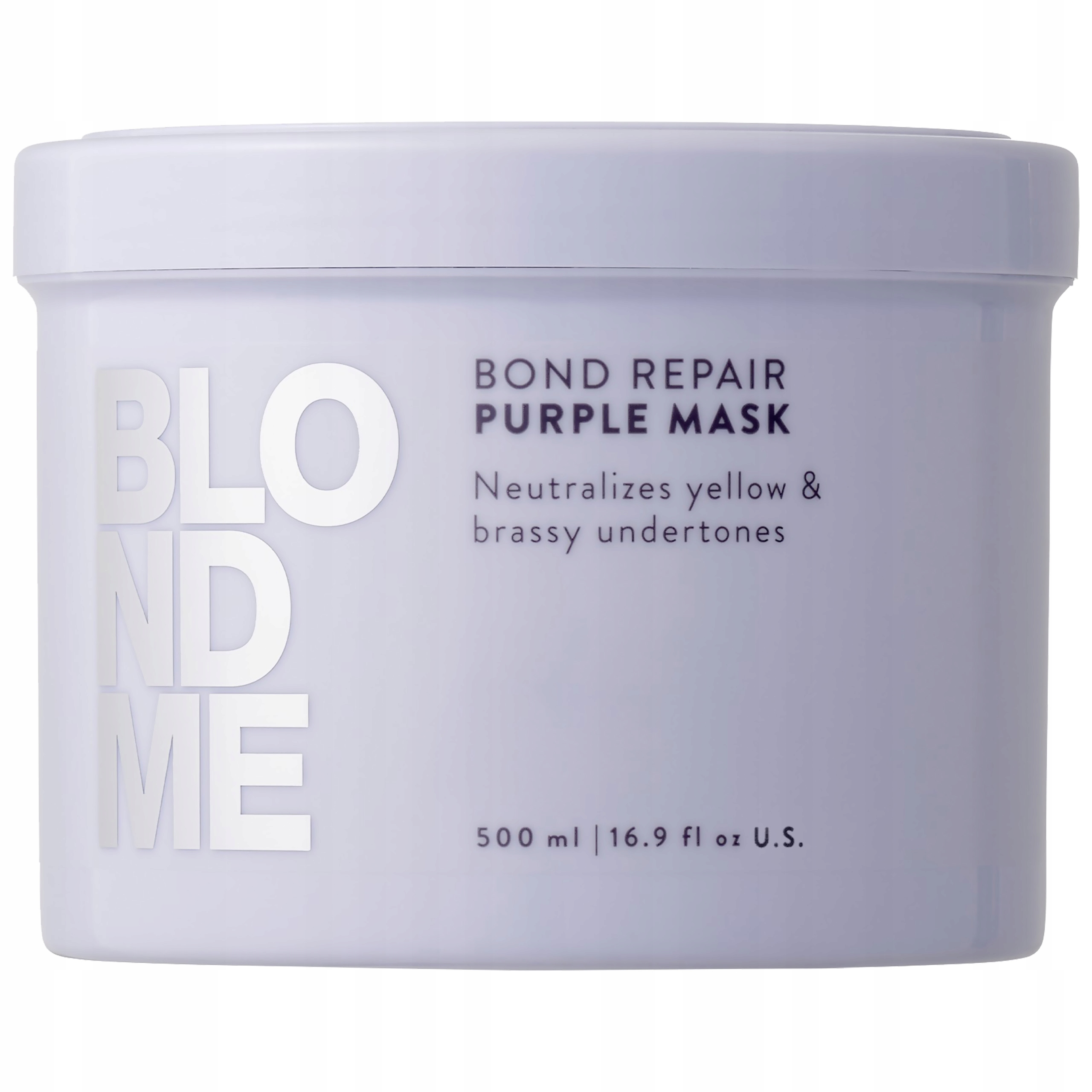 Schwarzkopf BlondMe Purple 500 ml – maska na blond vlasy chránící barvu