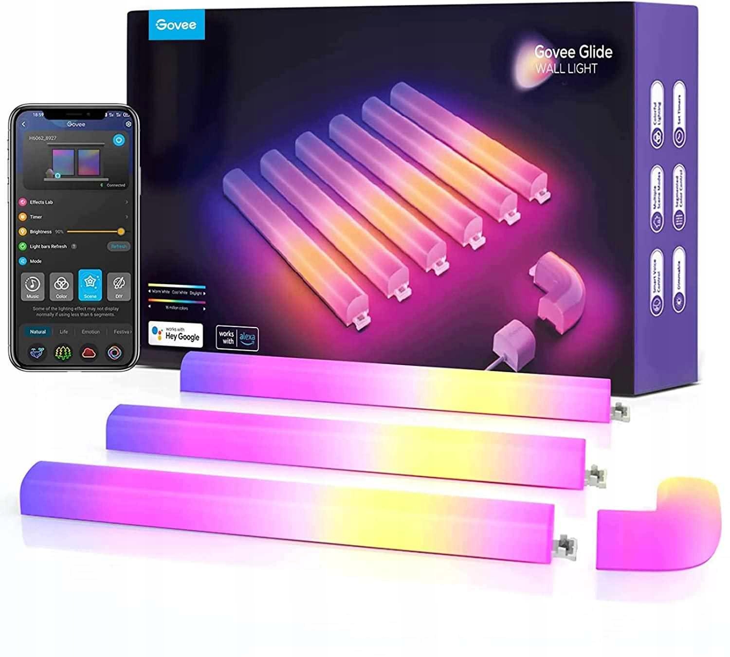 Govee Glide (6+1) Smart Led, Tv, Gaming, Home Rgbic