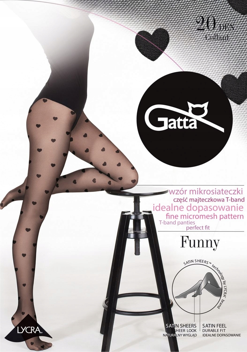 

Gatta Funny Rajstopy damskie Ly wz.08
