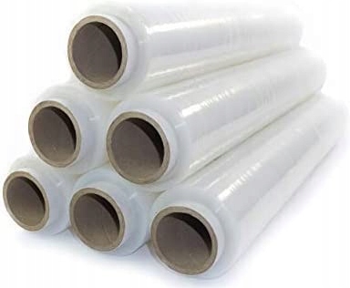 Folia Stretch przezroczysta 1,5 kg 12 sztuk