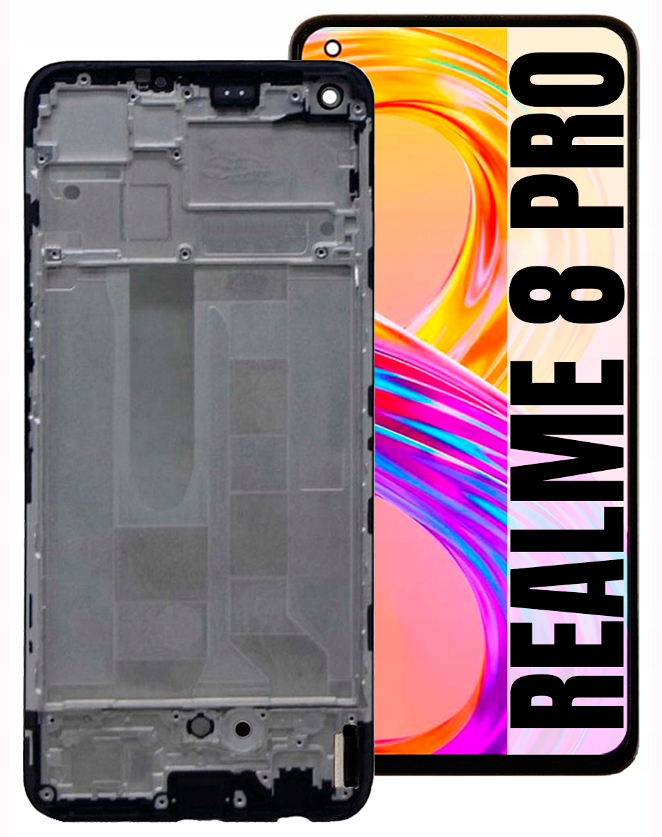 Displej Pro Oppo Realme 8 Pro Incell LCD Displej Rámeček