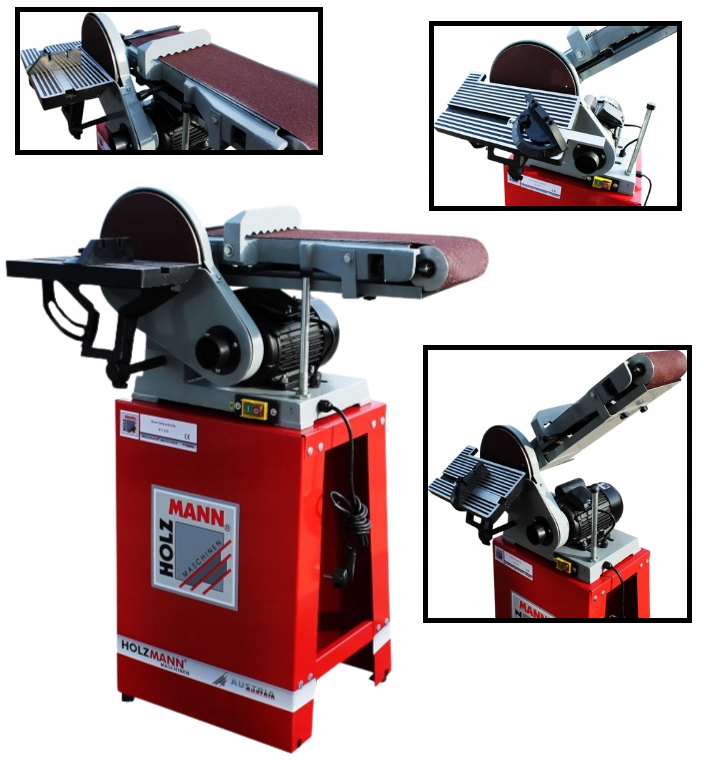 SZLIFIERKA TALERZOWO TAŚMOWA HOLZMANN BT1220