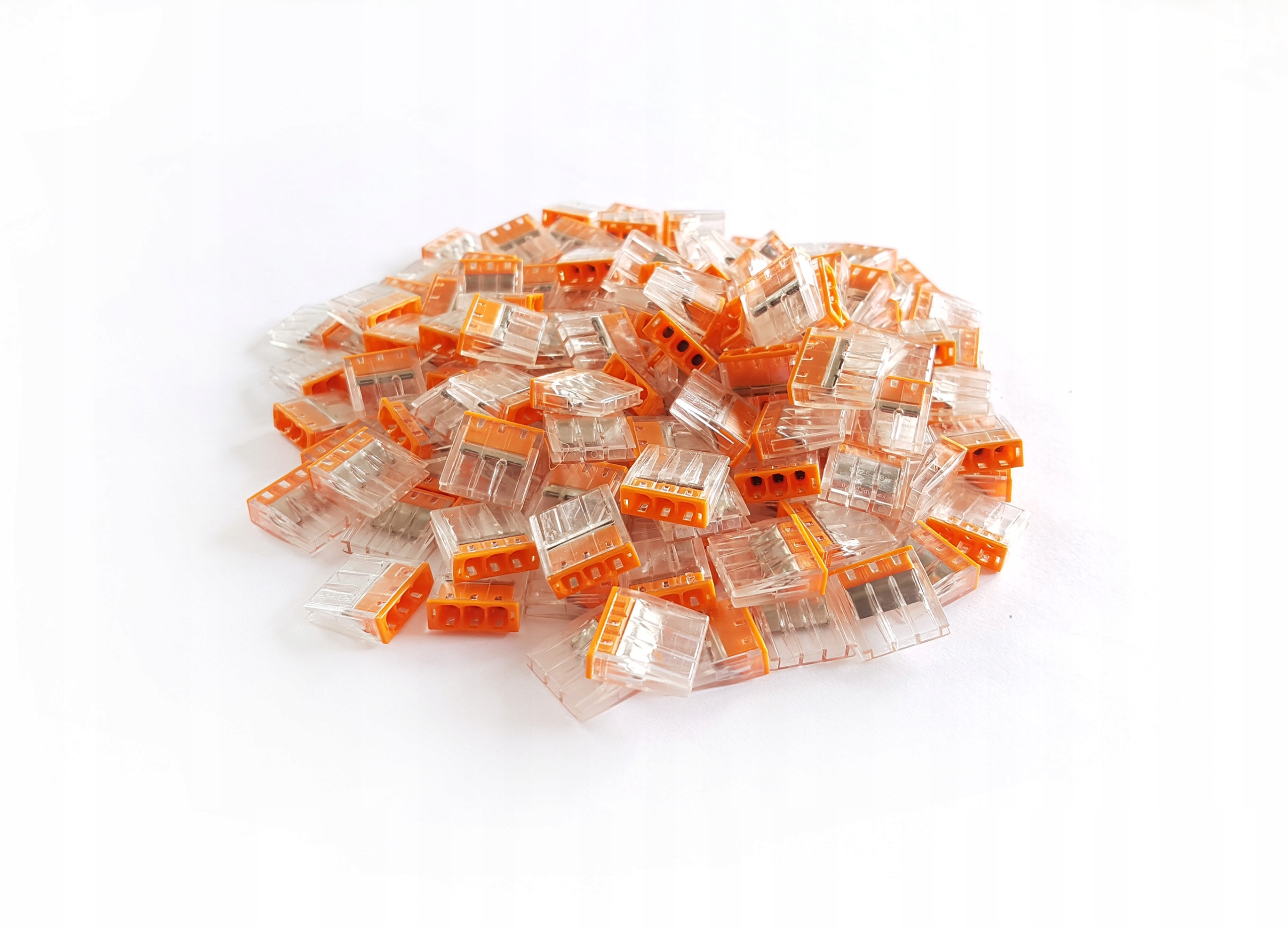 Szybkozłączka Trytyt 0,5-2,5 mm² / 3 , 1szt. Maksymalne natężenie prądu 24 A