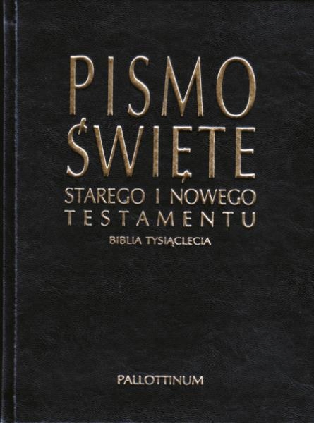 BIBLIA TYSIĄCLECIA - FORMAT OAZOWY, EKOSKÓRA