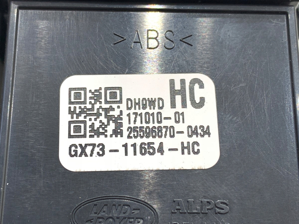 PANEL switch JAGUAR XF II GX73-11654-HC switch