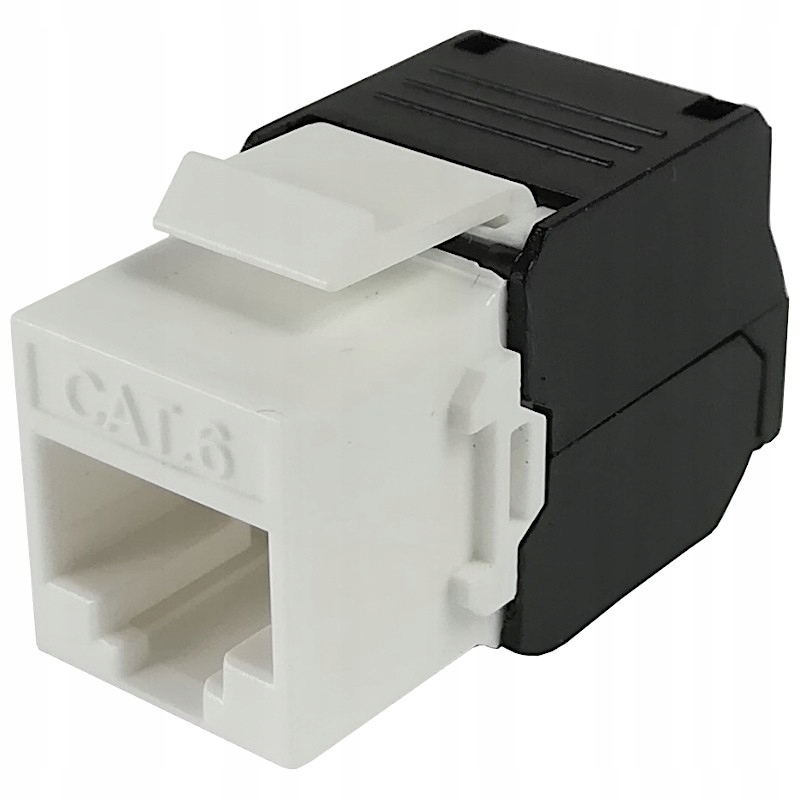 Moduł Keystone RJ-45 kat.6 Utp beznarzędziowy czarny 1262