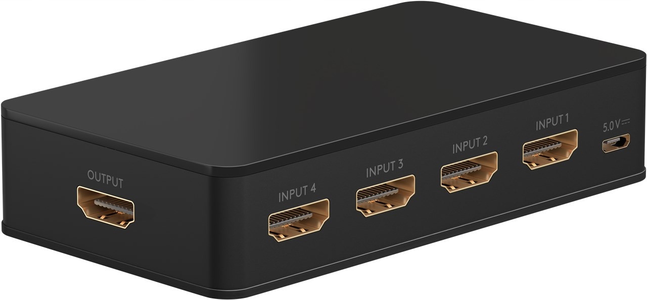 

Ręczny przełącznik Hdmi 4 do 1 4K Ultra Hd 2160p